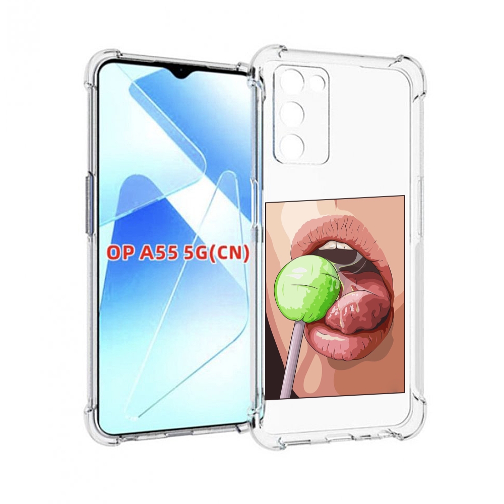 

Чехол MyPads зеленый-чупа-чупс женский для Infinix Zero X Neo, Прозрачный, Tocco