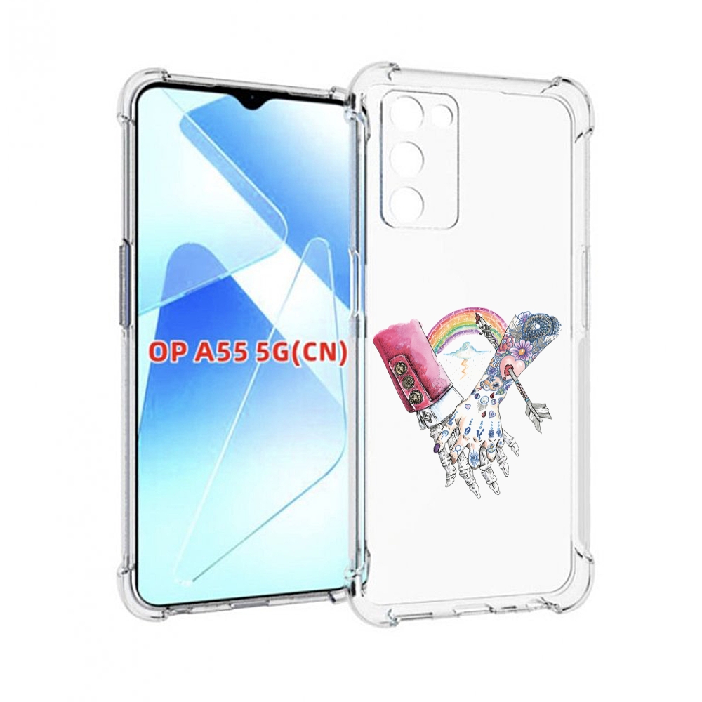

Чехол MyPads абстракция руки в татуировках для Infinix Zero X Neo, Прозрачный, Tocco