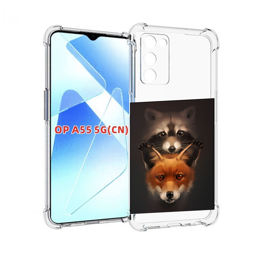 

Чехол MyPads енотик-лисенок для Infinix Zero X Neo, Прозрачный, Tocco