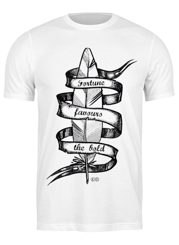 

Футболка мужская Printio Fortune t m белая 3XL, Белый, Fortune t m