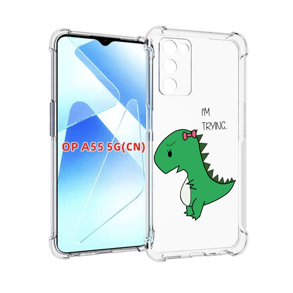 

Чехол MyPads динозаврик-девочка для Infinix Zero X Neo, Прозрачный, Tocco