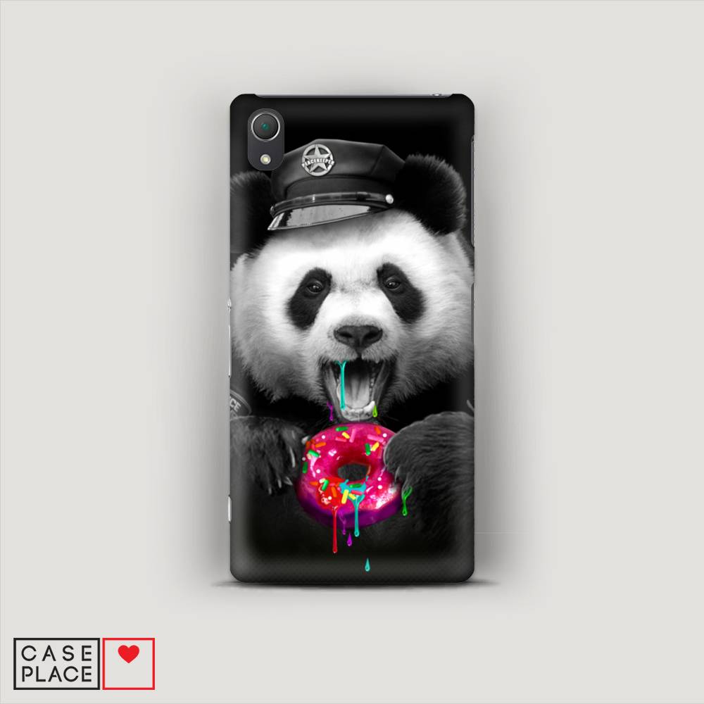

Пластиковый чехол "Панда police" на Sony Xperia Z2
