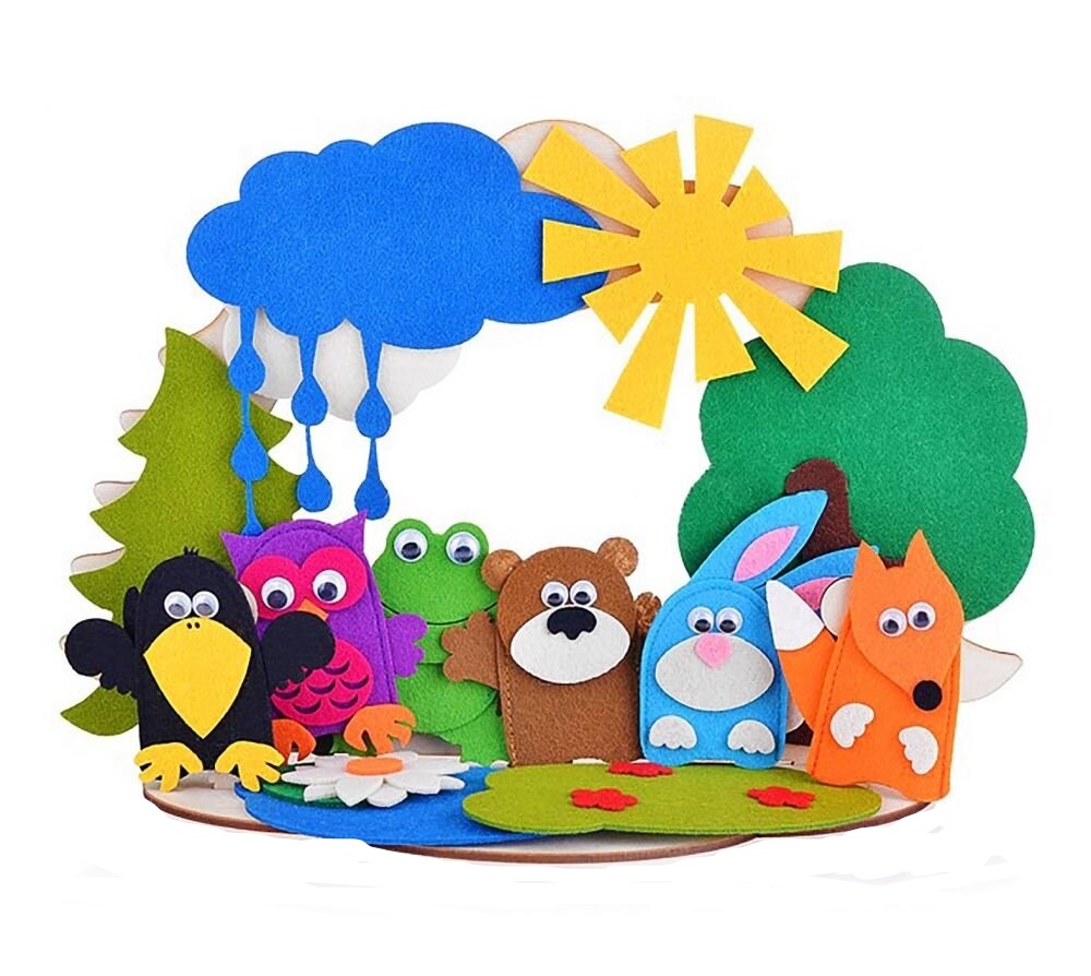 

Театр на столе Smile decor Лесные жители 2633976