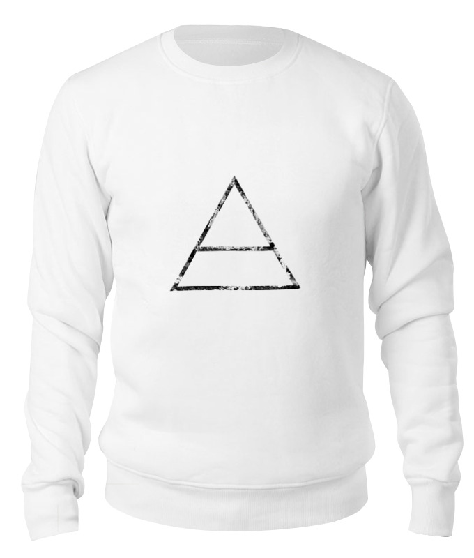

Свитшот унисекс Printio 30 seconds to mars белый S, 30 seconds to mars