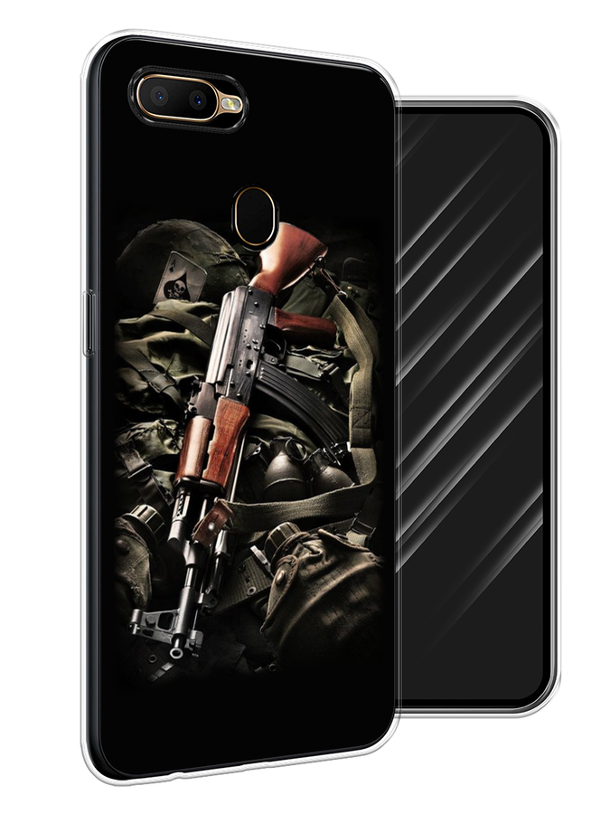 

Чехол Awog на Oppo A5s "Автомат", Разноцветный, 252350-5