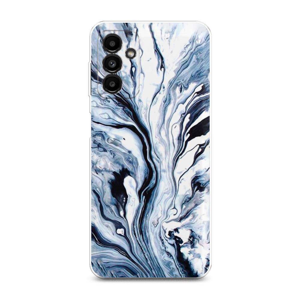 

Чехол Awog на Samsung Galaxy A04s / Самсунг A04s "Голубой минерал мрамор", Разноцветный, 2106450-3