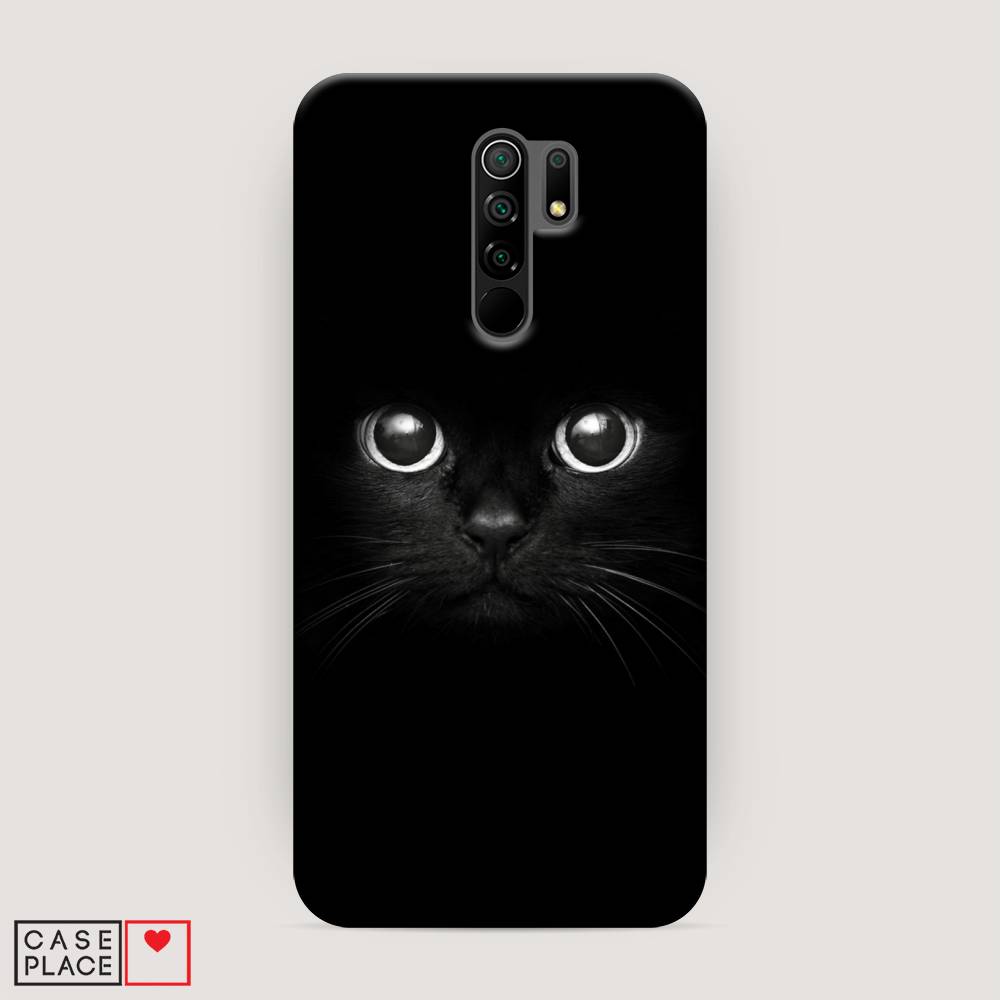 

Пластиковый чехол "Взгляд черной кошки" на Xiaomi Redmi 9, 38320-1