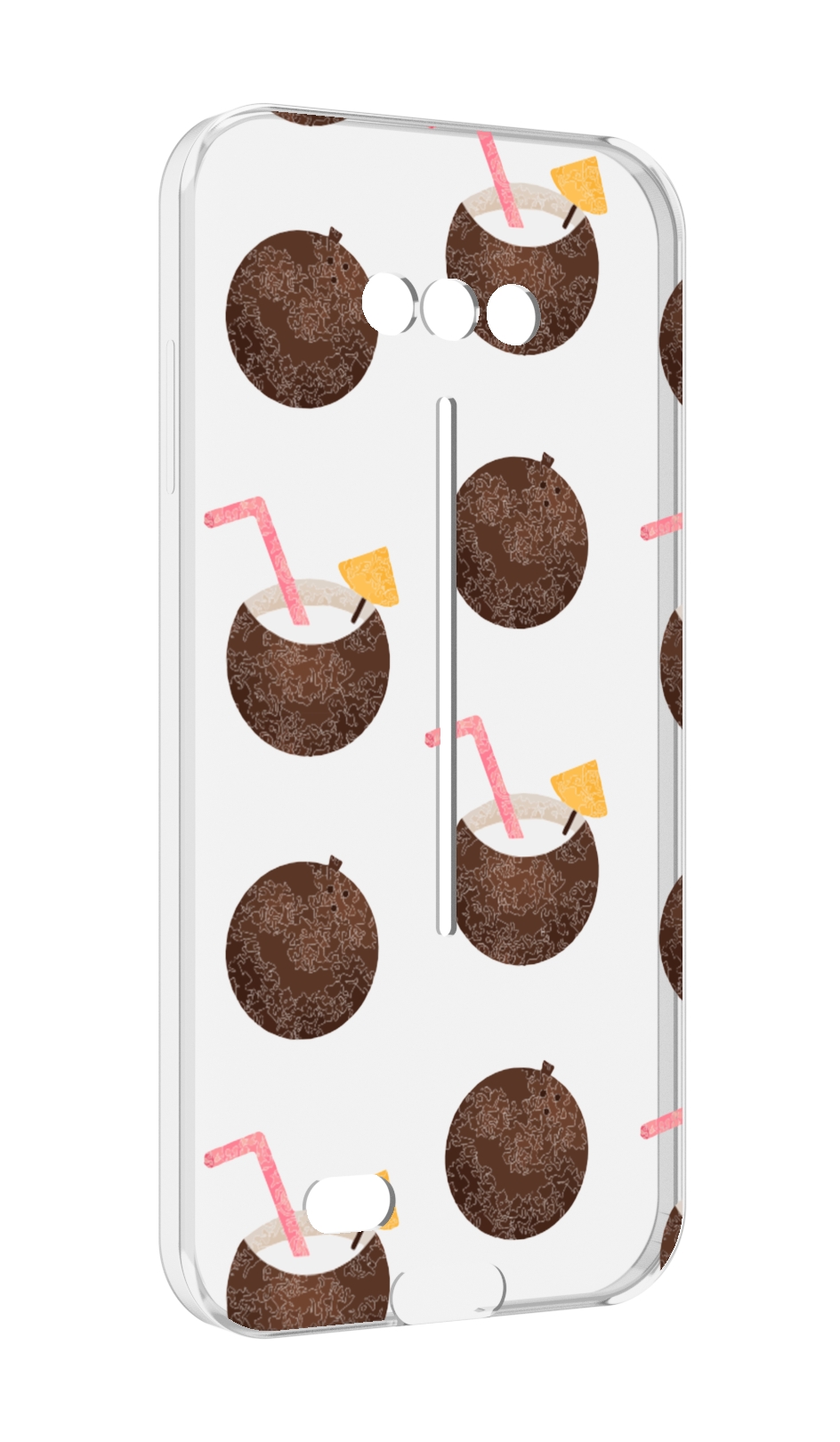 

Чехол MyPads кокосики для Doogee S41/S41 Pro противоударный, Tocco