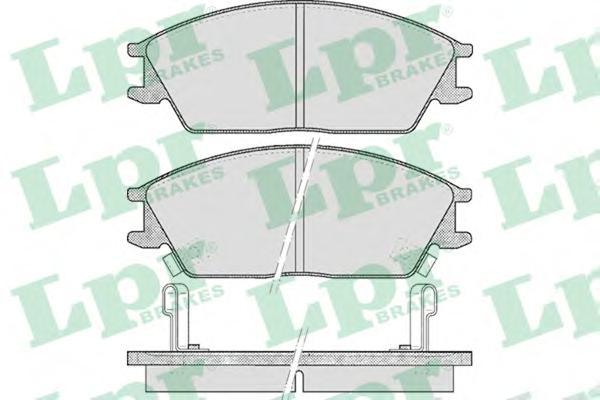 

Тормозные колодки Lpr 05P542