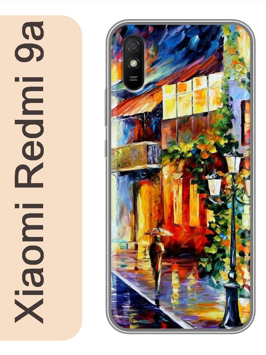 

Чехол на Xiaomi Redmi 9a картина улица 061, Прозрачный, red9akart