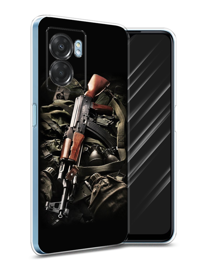

Чехол Awog на Oppo A57 5G/A56s/OnePlus Nord N300 5G "Автомат", Разноцветный, 2510250-5