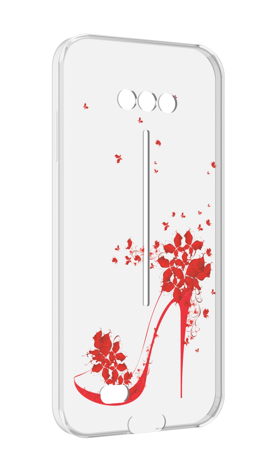 

Чехол MyPads каблук-в-цветах для Doogee S41/S41 Pro противоударный, Tocco