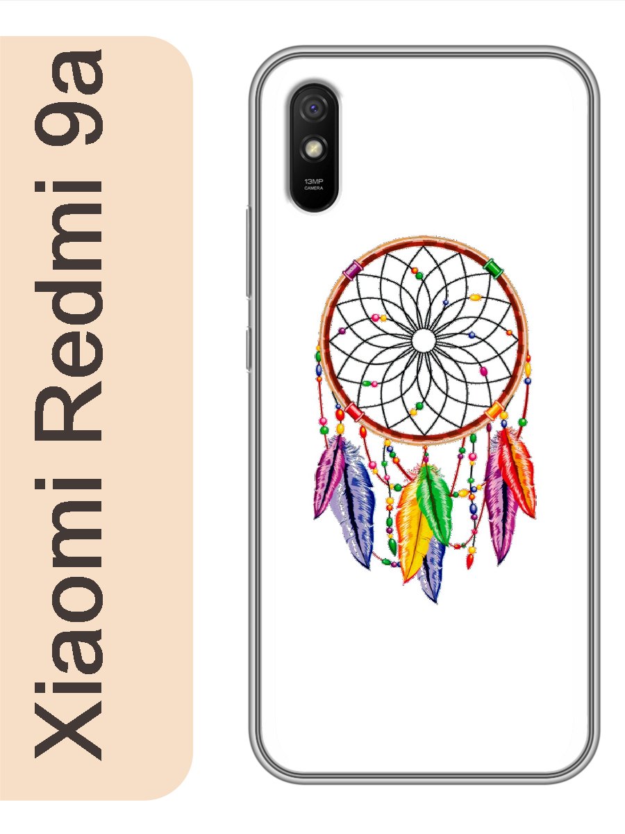 

Чехол на Xiaomi Redmi 9a ловец снов 055, Прозрачный, red9arzne
