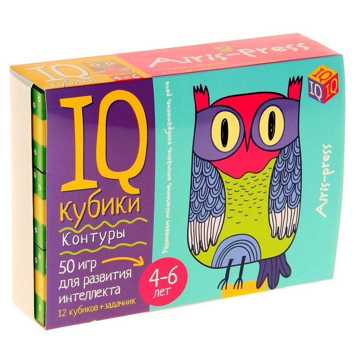 

Развивающий набор Айрис-пресс Контуры. 50 игр для развития интеллекта (нов) 4731623
