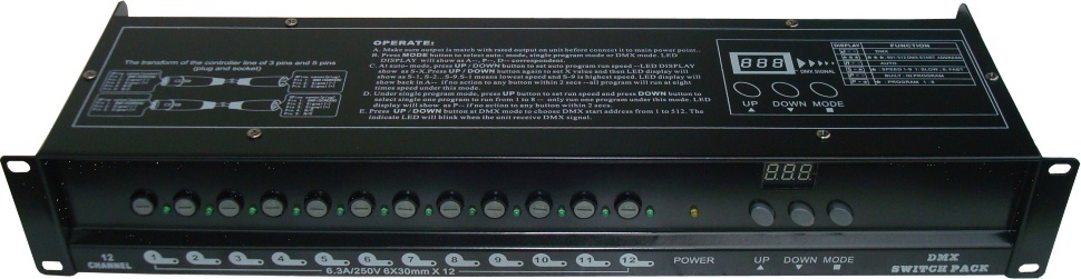 

Ross DMX switch 12