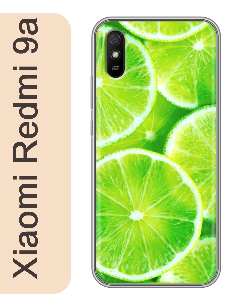 

Чехол на Xiaomi Redmi 9a лаймы 040, Прозрачный, red9asumr