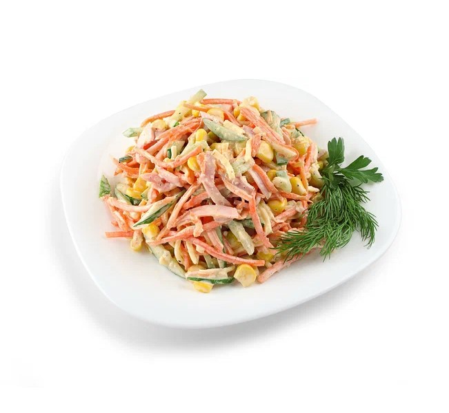 

Салат Магнит Нежный с морковью по-корейски и кукурузой 500 г