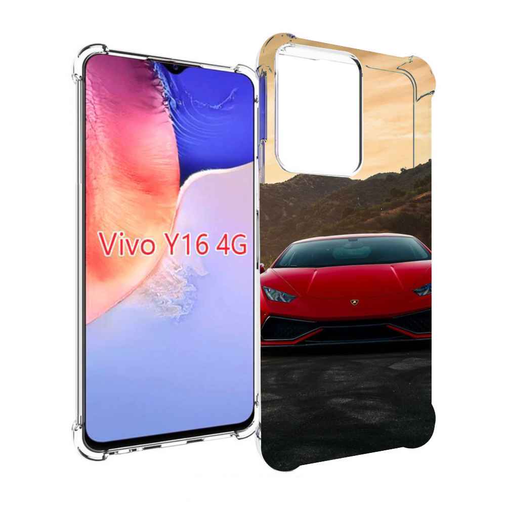 

Чехол MyPads lamborghini 1 мужской для Vivo Y16 4G/ Vivo Y02S, Прозрачный, Tocco