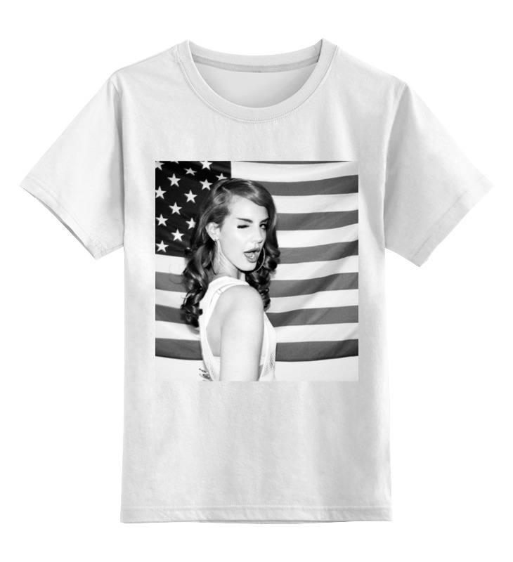 

Детская футболка Printio Lana del rey цв.белый р.140, 0000000755251