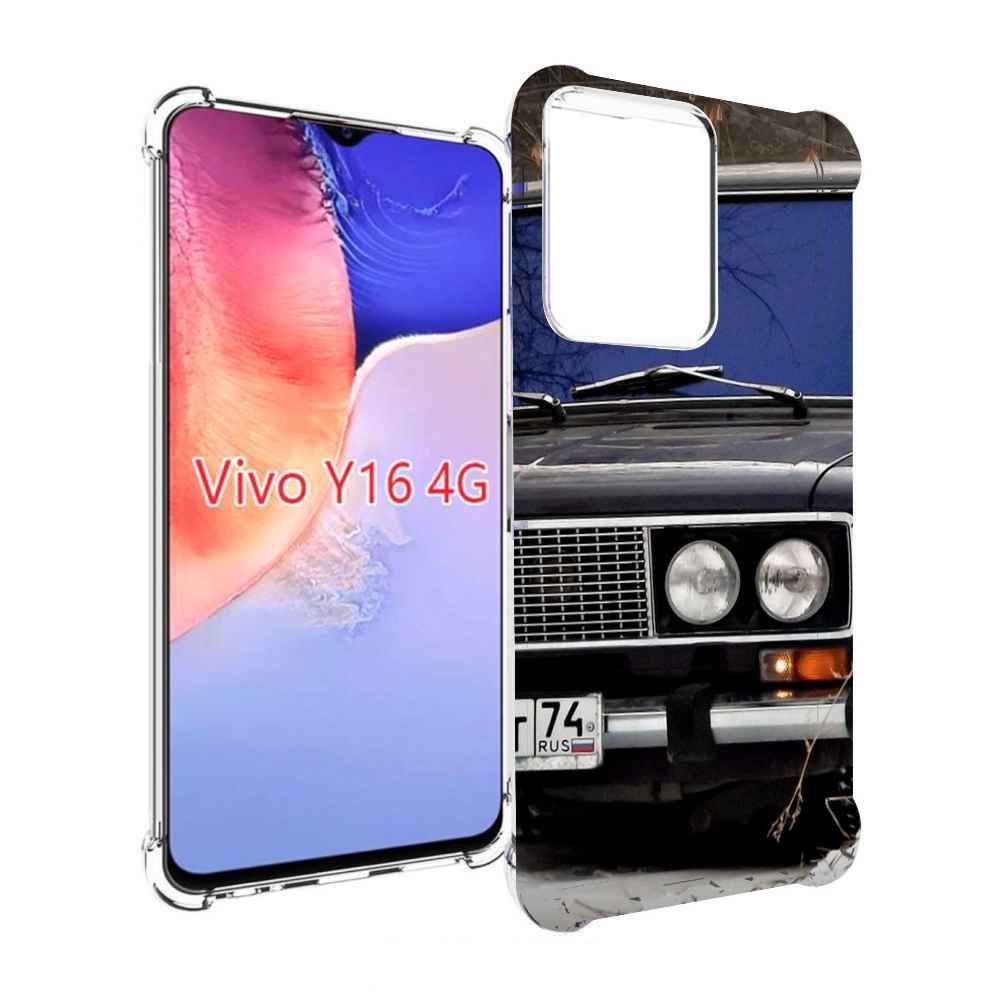 

Чехол MyPads lada ваз 1 для Vivo Y16 4G/ Vivo Y02S, Прозрачный, Tocco