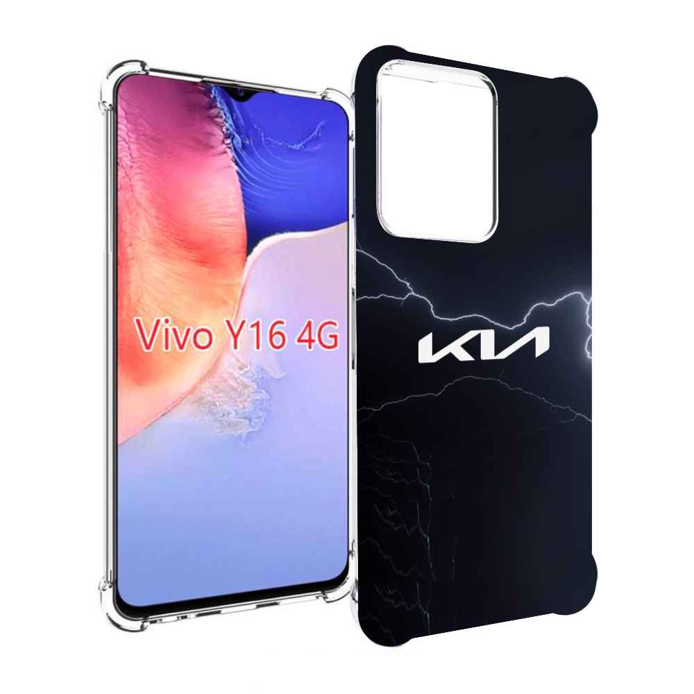 

Чехол MyPads kia 2 для Vivo Y16 4G/ Vivo Y02S, Прозрачный, Tocco