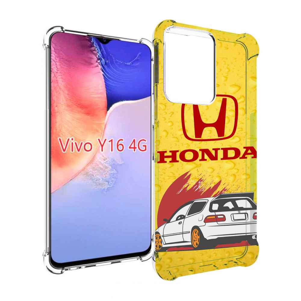 

Чехол MyPads honda-motor для Vivo Y16 4G/ Vivo Y02S, Прозрачный, Tocco