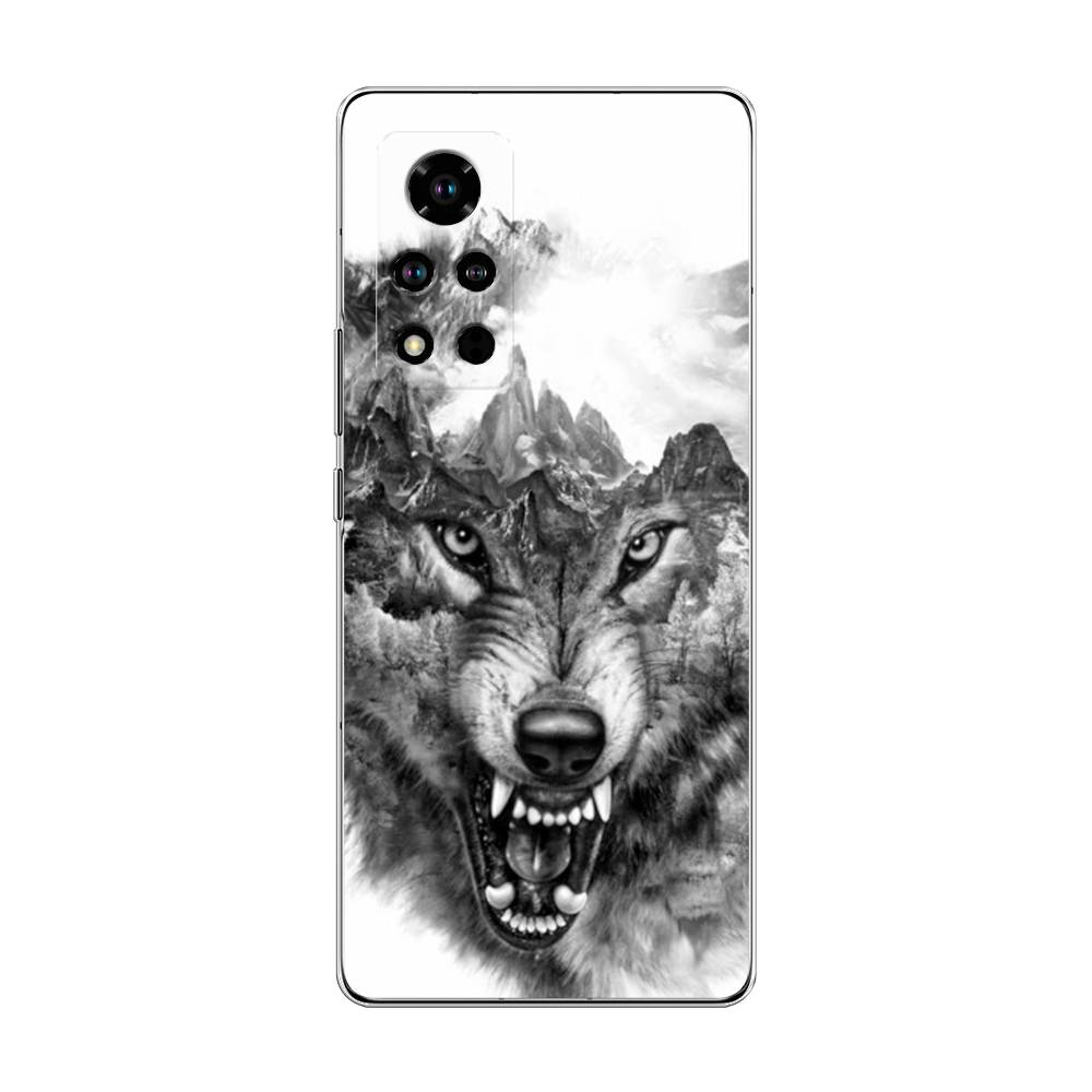 

Чехол Awog "Волк в горах" для Honor V40