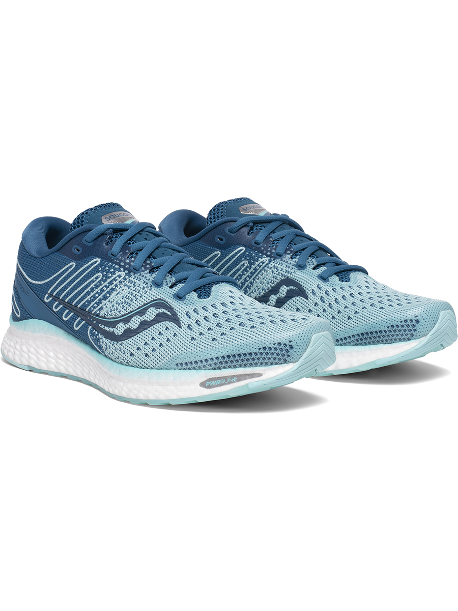 фото Кроссовки женские saucony freedom 3 голубые 7 us