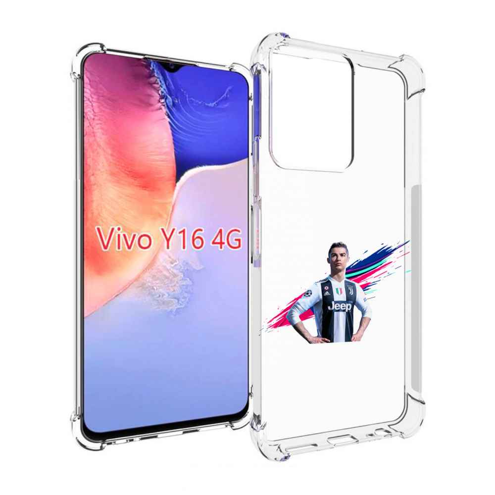 

Чехол MyPads fifa-Криштиану-Роналду мужской для Vivo Y16 4G/ Vivo Y02S, Прозрачный, Tocco