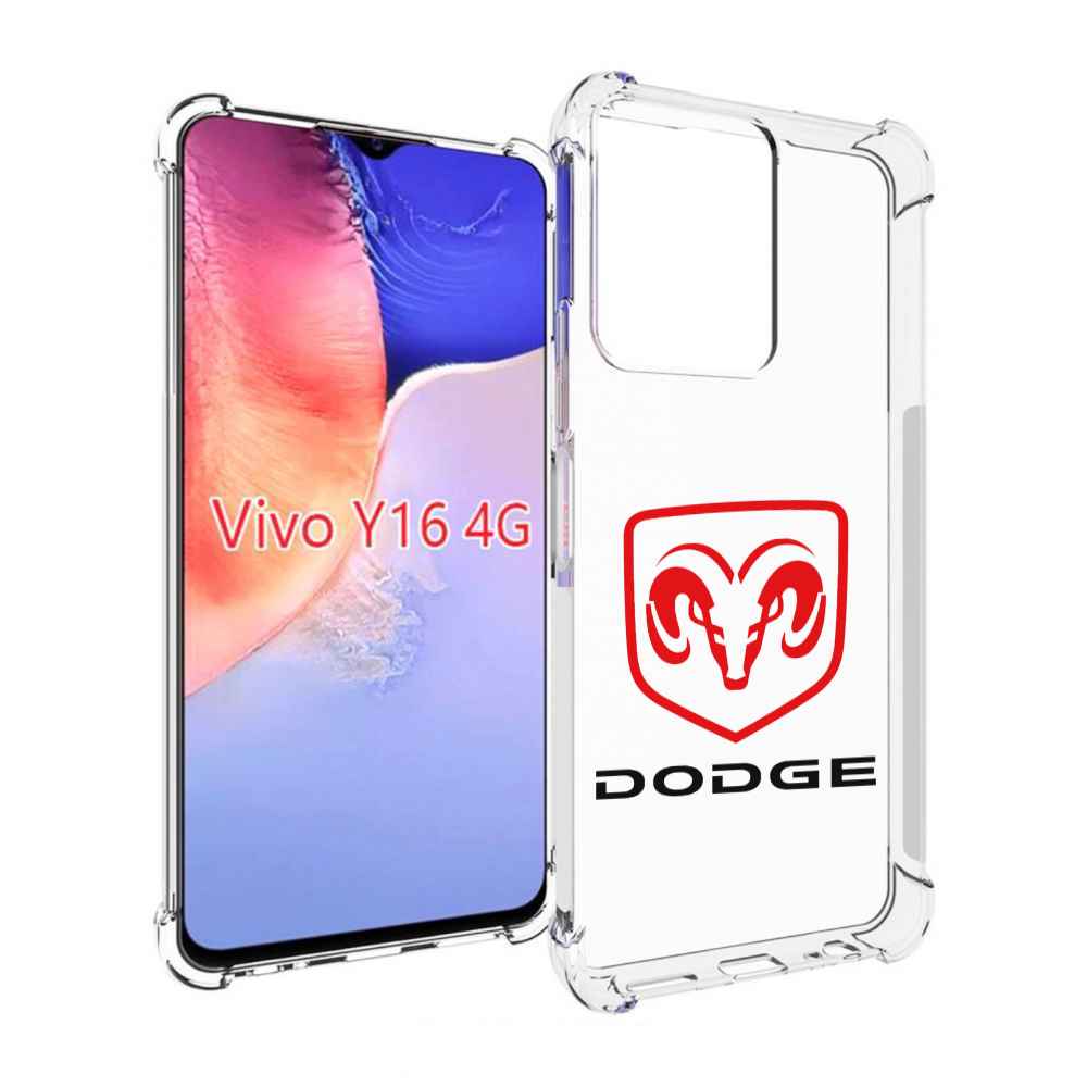 

Чехол MyPads dodge-2 мужской для Vivo Y16 4G/ Vivo Y02S, Прозрачный, Tocco