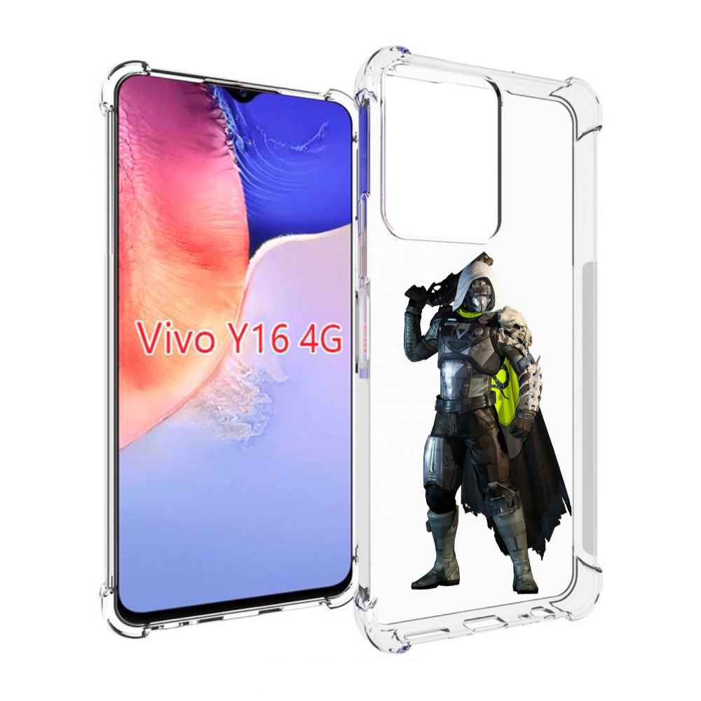 

Чехол MyPads destiny-2-hunter для Vivo Y16 4G/ Vivo Y02S, Прозрачный, Tocco