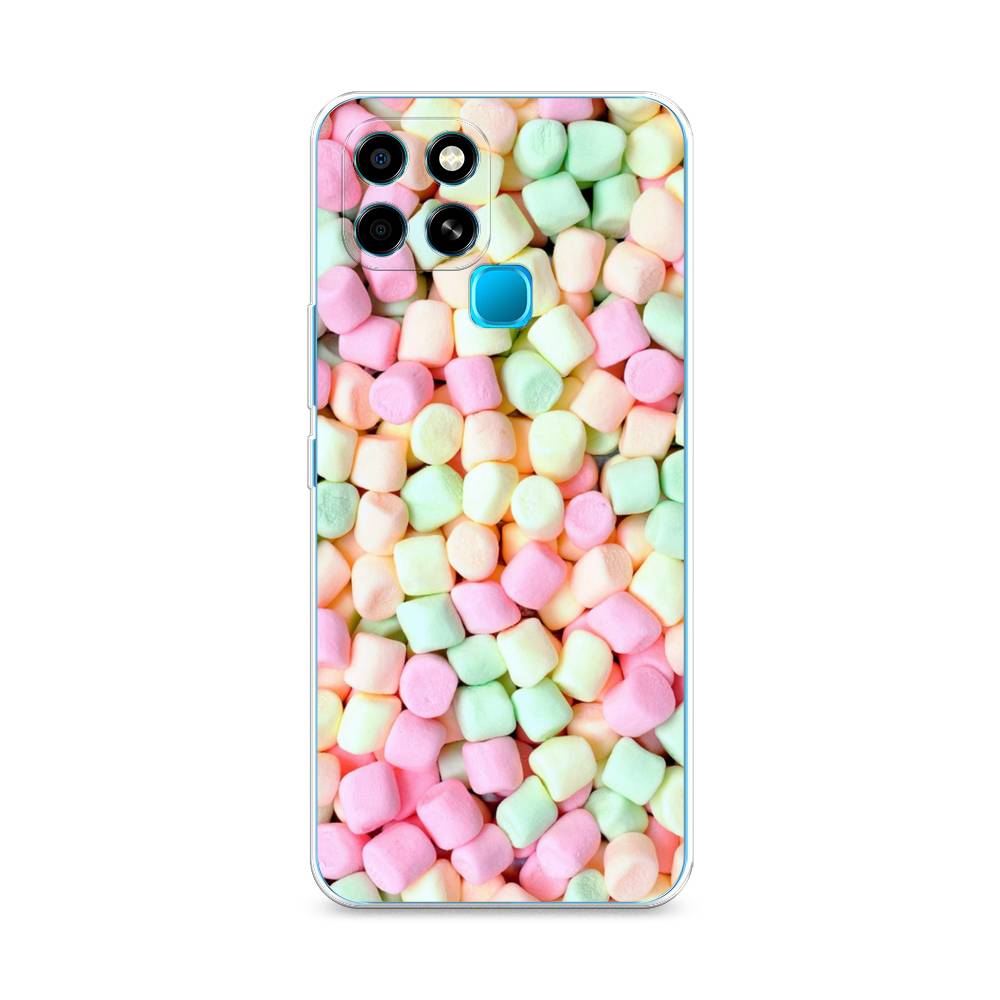 

Чехол Awog на Infinix Smart 6 "Marshmallows", Разноцветный, 3101050-10