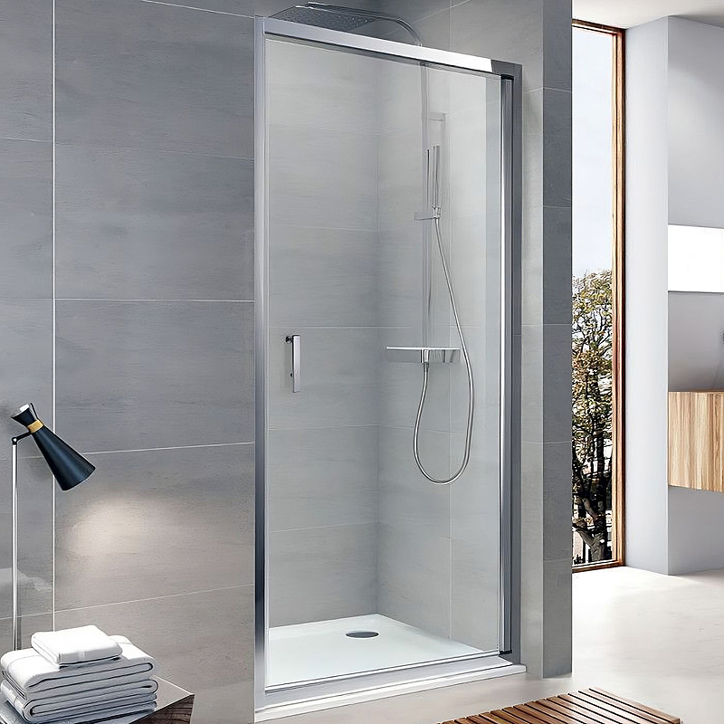 

Koller Pool Душевая дверь в нишу Koller Pool Aqua Line NS90C 90х190 стекло прозрачное Calk