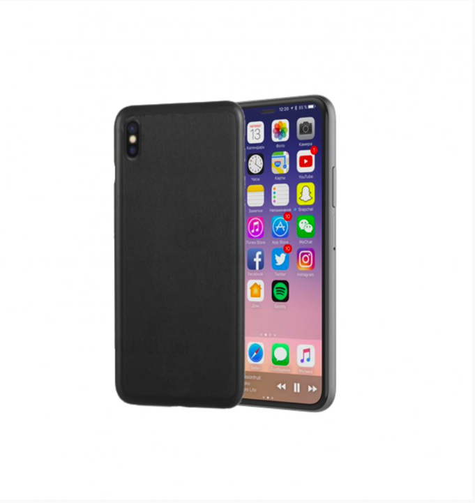 

Чехол-накладка Celly Magnetic Cover для Apple iPhone X Black