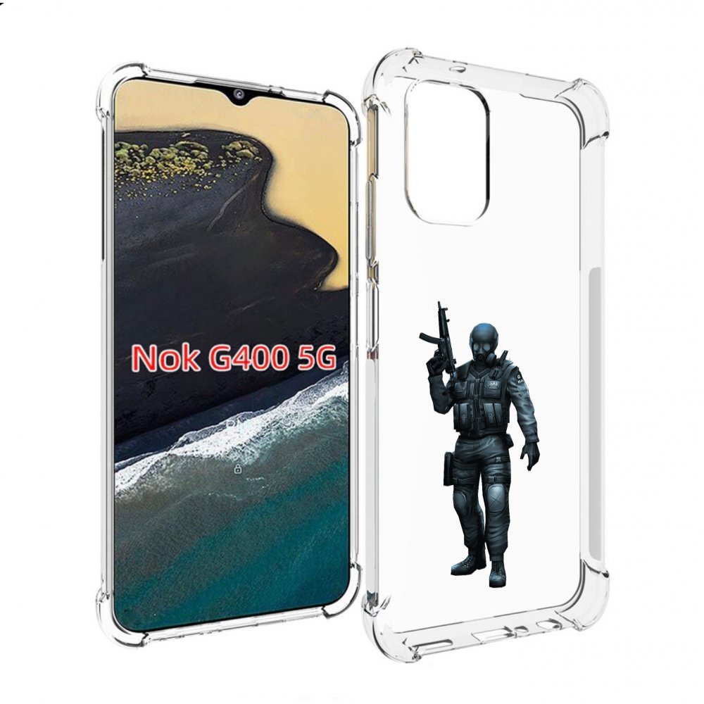 

Чехол MyPads crossfire для Nokia G400 5G, Прозрачный, Tocco