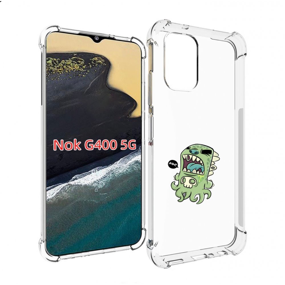 

Чехол MyPads crop для Nokia G400 5G, Прозрачный, Tocco