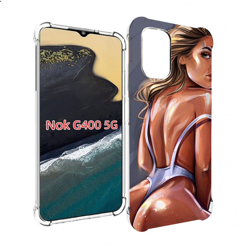 

Чехол MyPads craigos-art для Nokia G400 5G, Прозрачный, Tocco