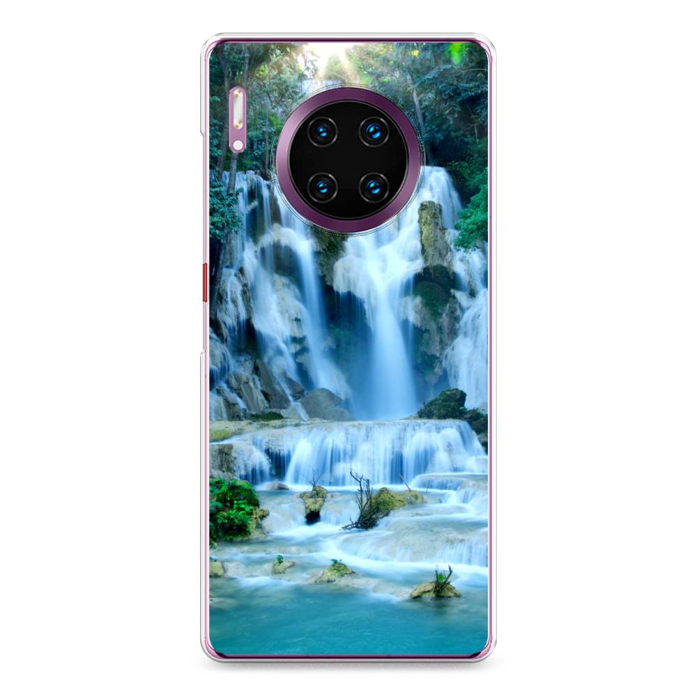 

Чехол Awog на Huawei Mate 30 Pro "Водопад 8", Голубой;зеленый, 610450-4