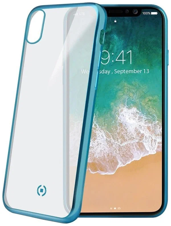 

Чехол-накладка Celly Gelskin для Apple iPhone X GELSKIN900 Transparent