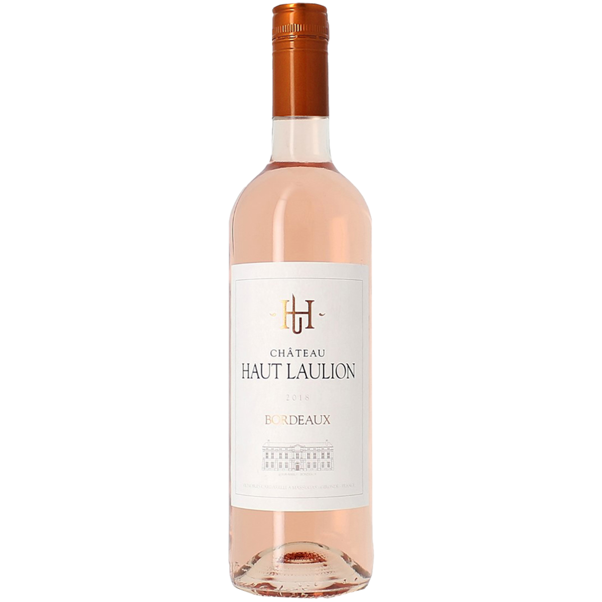 

Вино Chateau Haut Laulion Bordeaux розовое сухое 0,75 л
