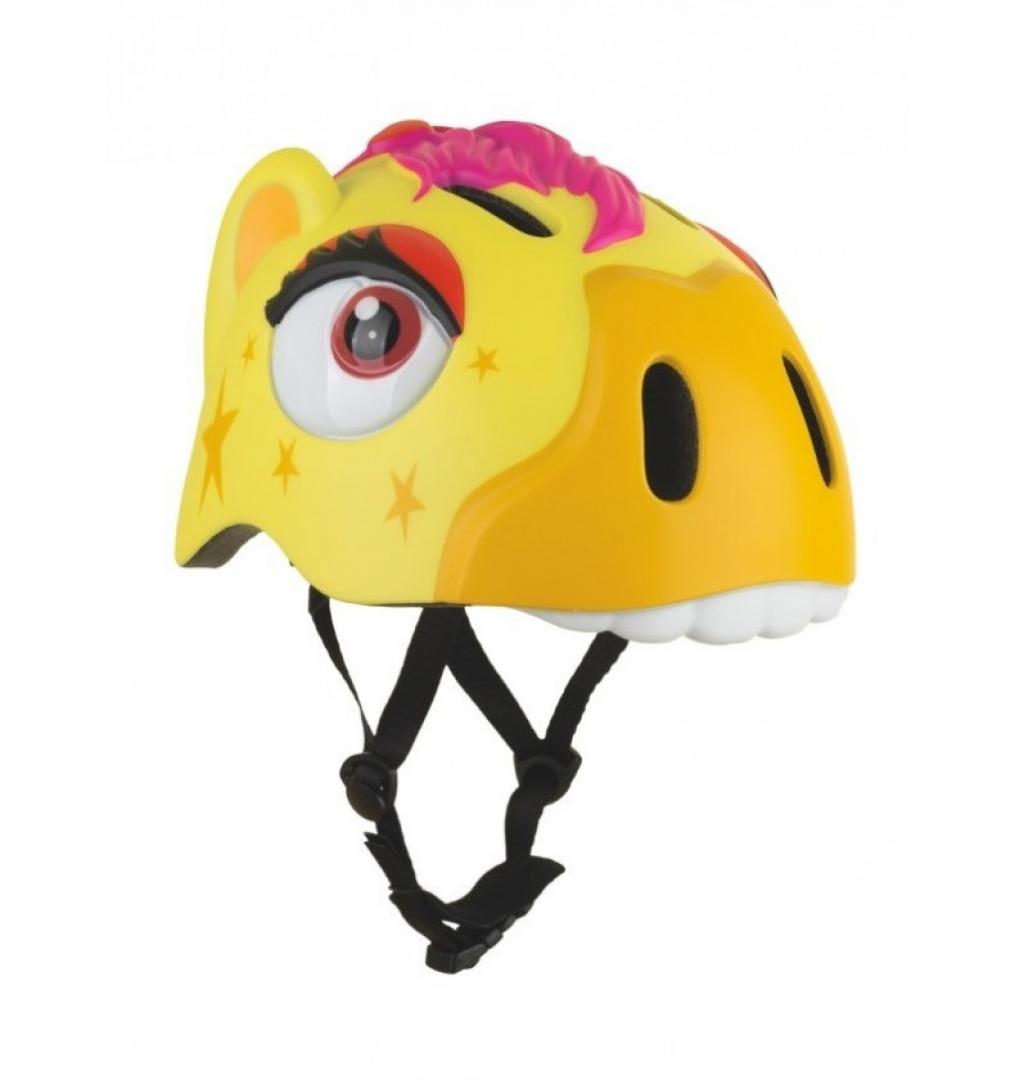 

Защитный шлем Crazy Safety YELLOW ZEBRA, Желтый, S, Защитный шлем Crazy Safety YELLOW ZEBRA