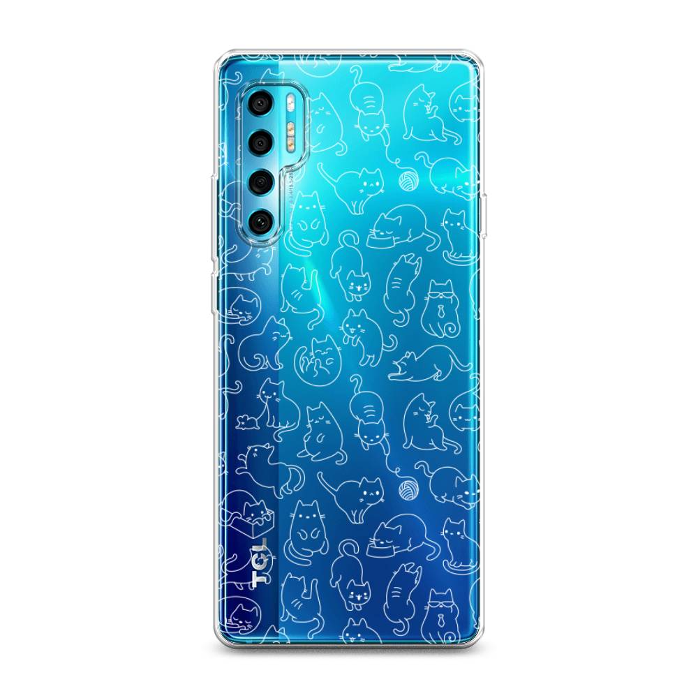 

Чехол Awog на TCL 20 Pro 5G "Шкодливые котики", Разноцветный, 290850-2