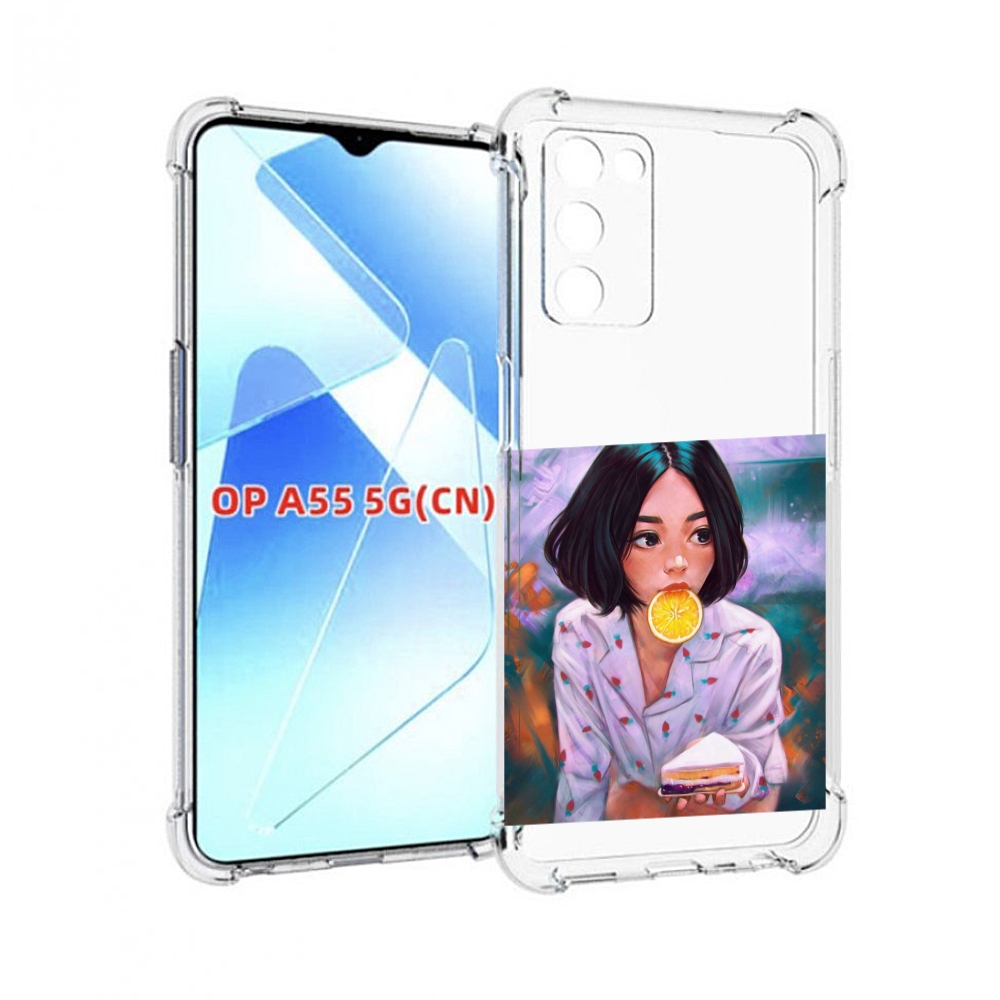 

Чехол MyPads девушка-с-чизкейком женский для Infinix Zero X Neo, Прозрачный, Tocco