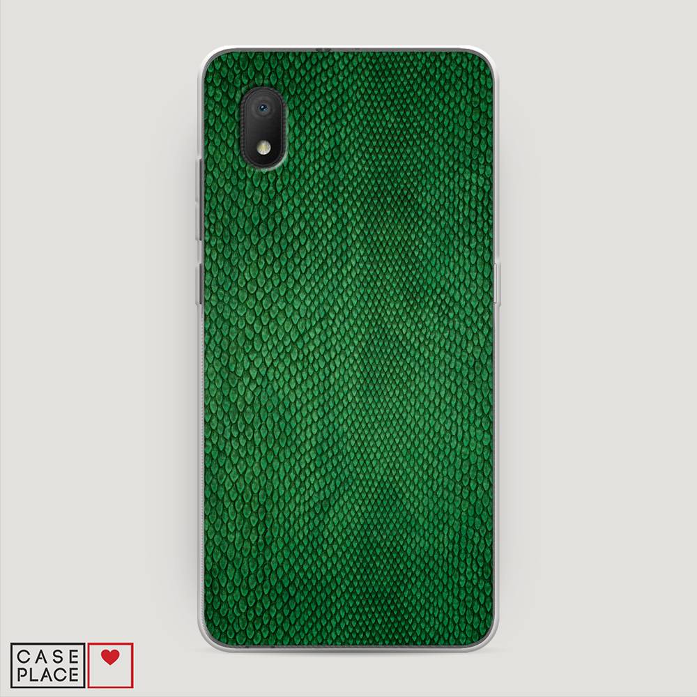 

Чехол Awog на Alcatel 1B (2020) 5002D / Алкатель 1B (2020) 5002D "Изумрудная змея", 171150-3