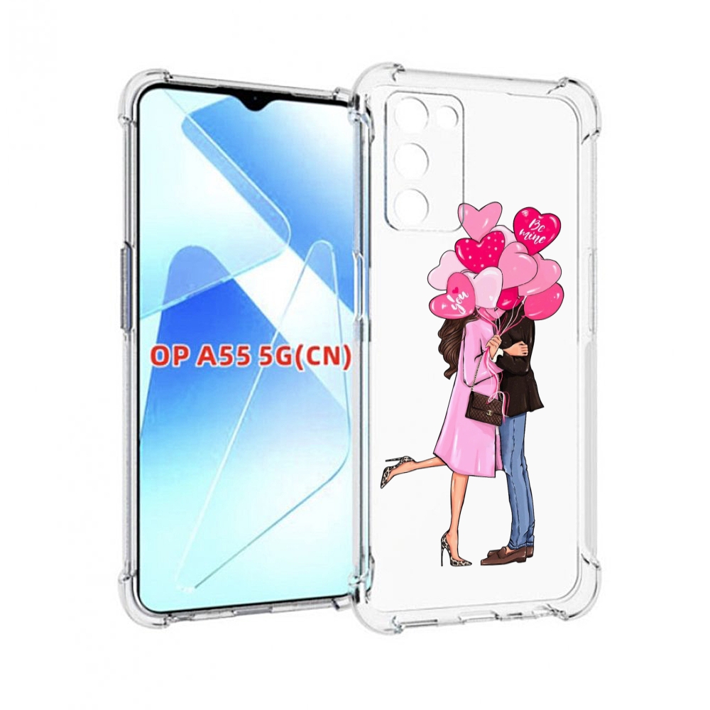 

Чехол MyPads девушка-с-парнем-сердечки женский для Infinix Zero X Neo, Прозрачный, Tocco