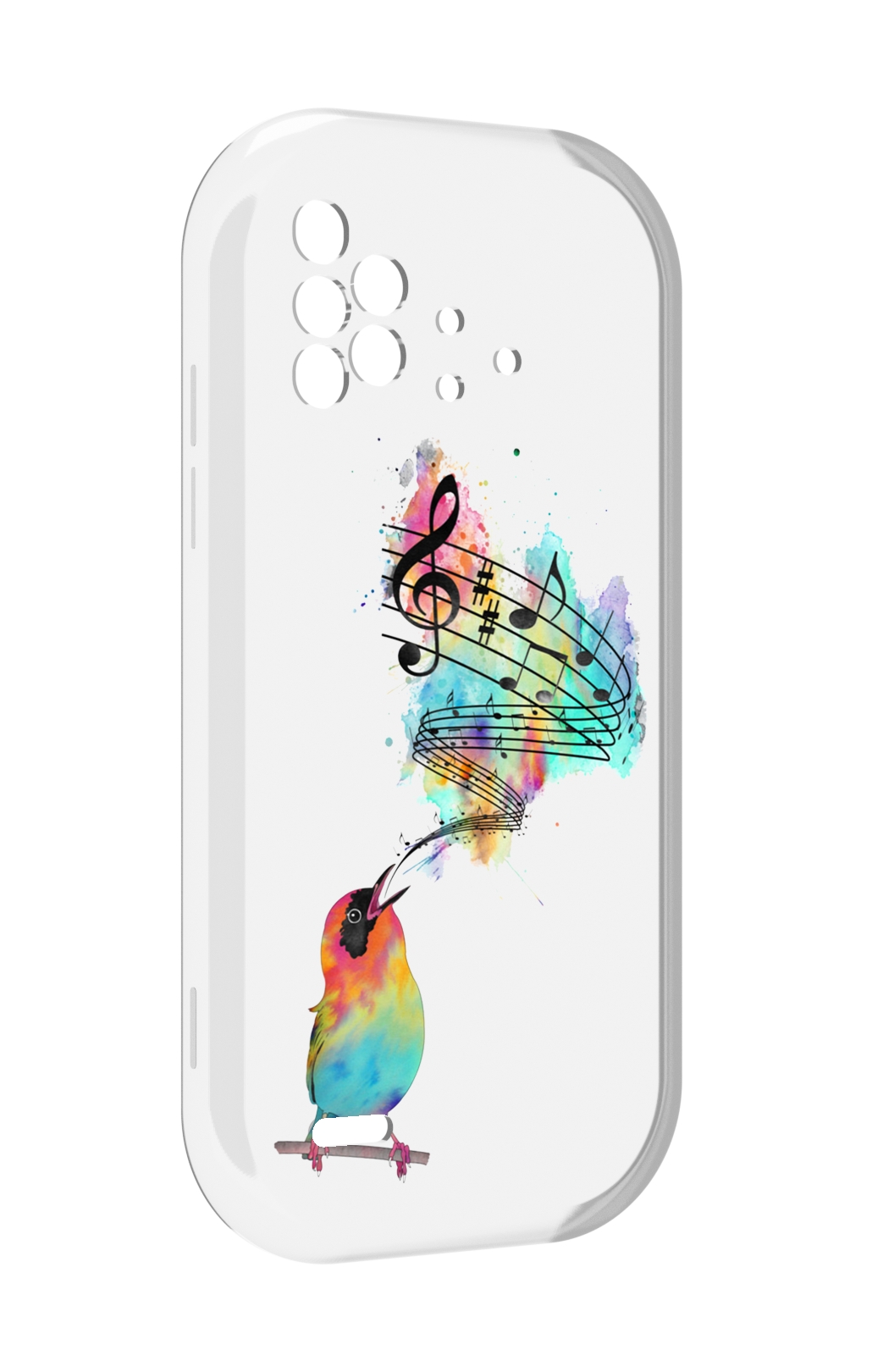 

Чехол MyPads певчая птичка для UMIDIGI Bison X10 / X10 Pro, Прозрачный, Tocco