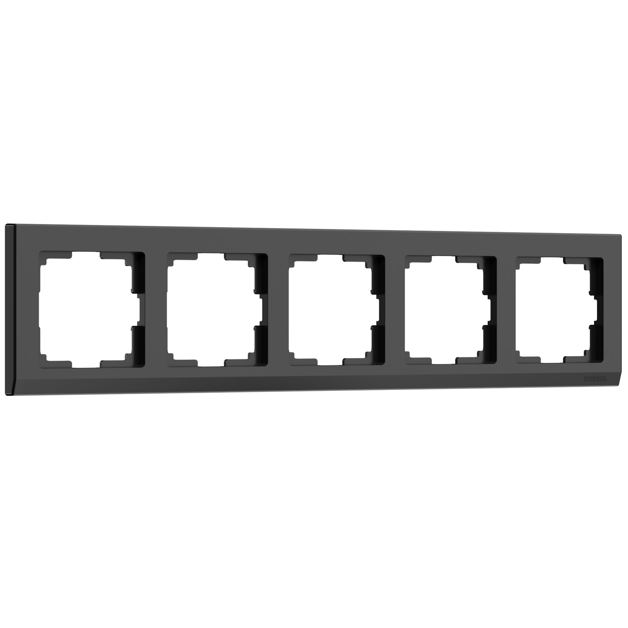 

Рамка Werkel W0051808 (WL04-Frame-05-black), Черный, WERKEL