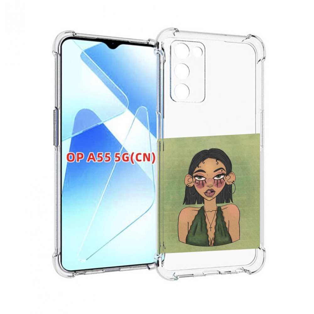 

Чехол MyPads девушка-с-каре-и-тату для Infinix Zero X Neo, Прозрачный, Tocco