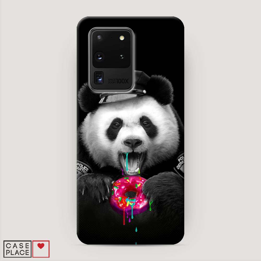 

Пластиковый чехол "Панда police" на Samsung Galaxy S20 Ultra, 29420-1