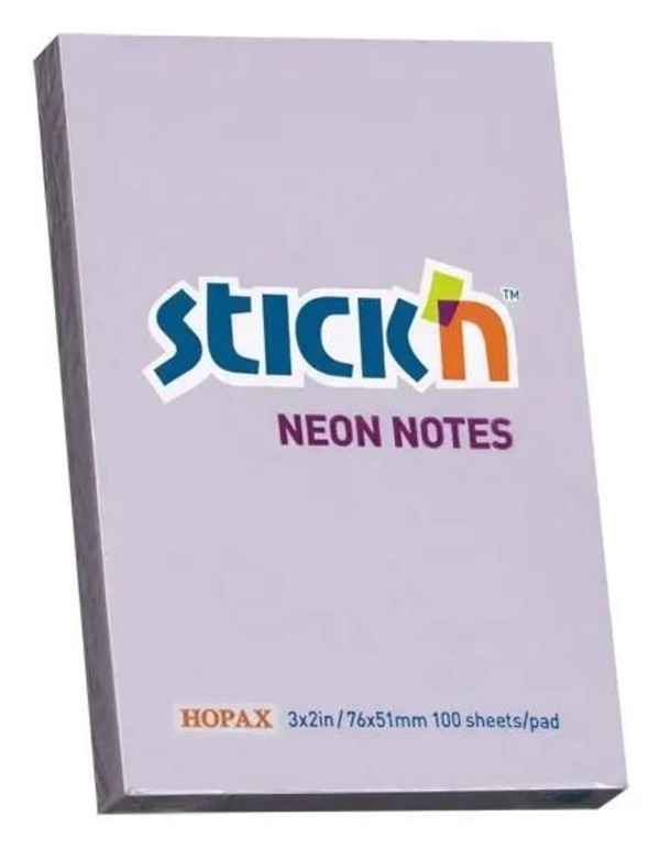 

Блок самоклеящийся бумажный STICKN 21402, 51x76, 100 л, пастель, сиреневый, Блок самоклеящийся бумажный STICK`N 21402, 51x76, 100 л, пастель, сиреневый